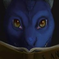 Lance the blue dragon